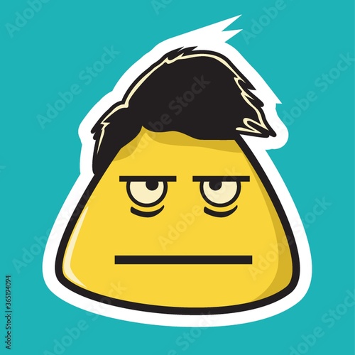 expressionless emoticon