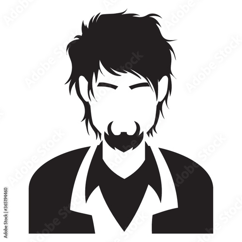 faceless man in smart casual wear