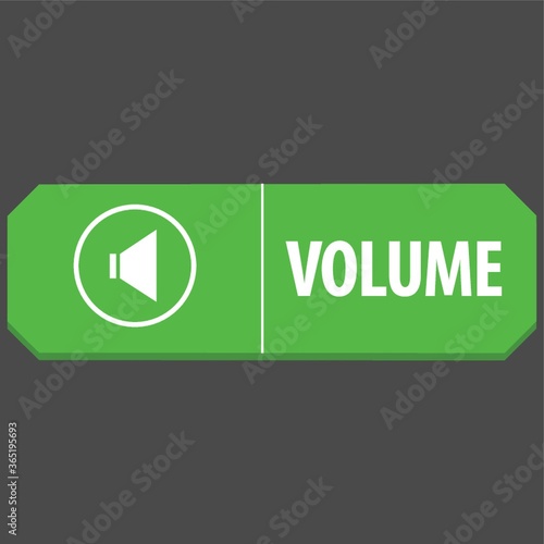 volume web button