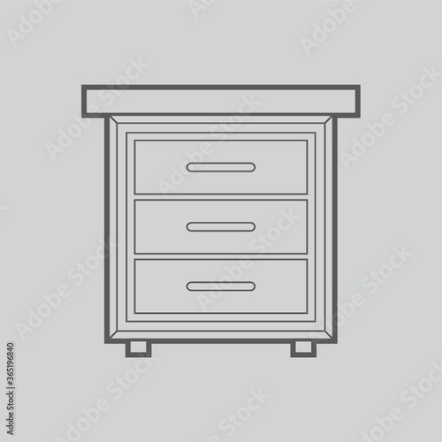 bedside table