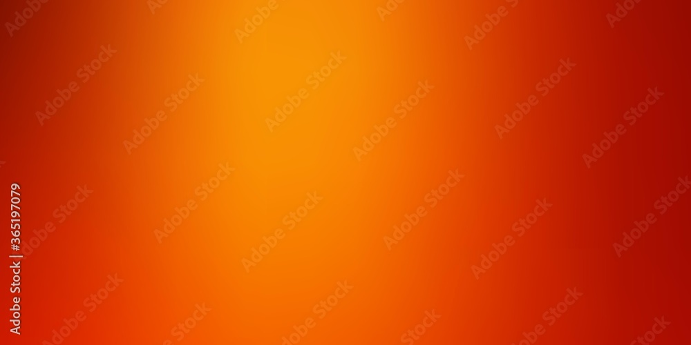 Light Orange vector smart blurred template. New colorful illustration in blur style with gradient. Design for landing pages.