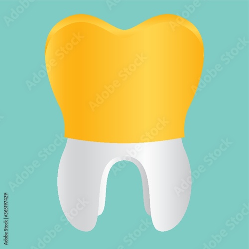 tooth with cavity