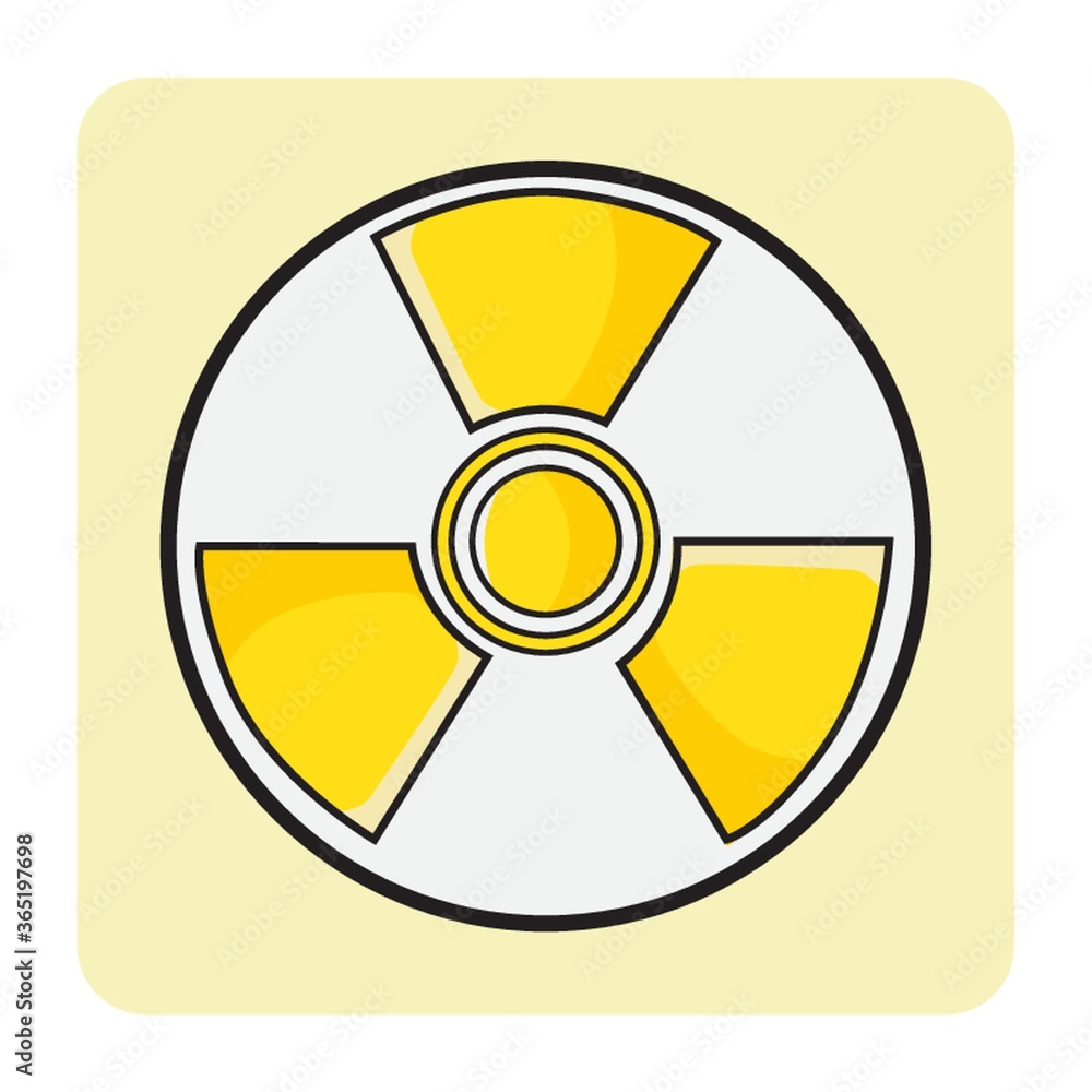 radioactive sign radioactive sign