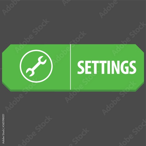 settings web button