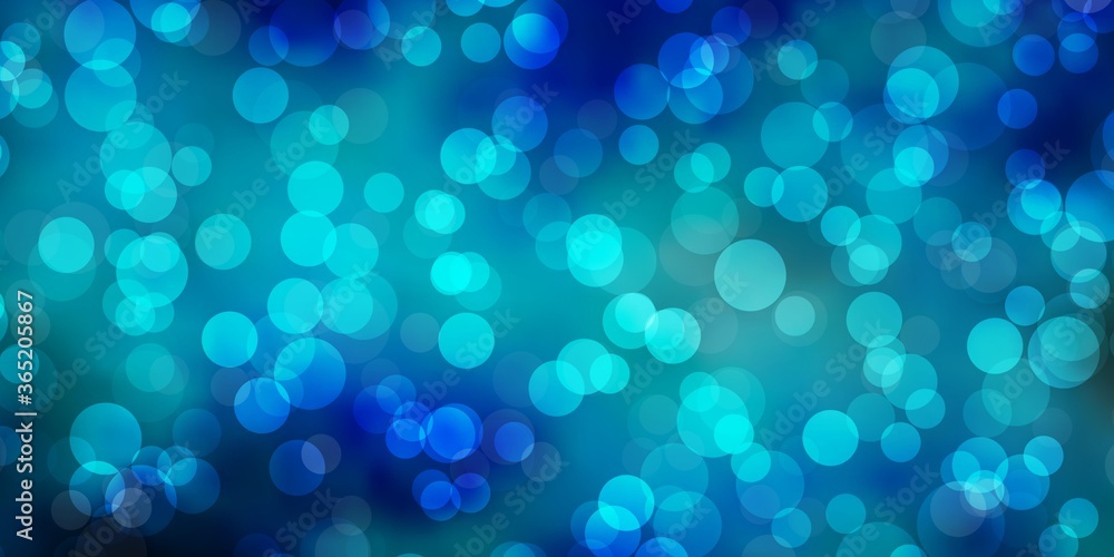 Light BLUE vector template with circles. Illustration with set of shining colorful abstract spheres. Pattern for websites, landing pages. Light BLUE vector template with circles. Illustration with set of shining colorful abstract spheres. Pattern for websites, landing pages.