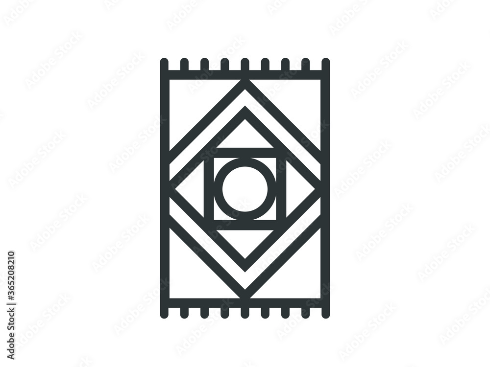 Carpet icon. Vector carpet illustration. Rug icon. Rug vector illustration. Carpet icon. Vector carpet illustration. Rug icon. Rug vector illustration.