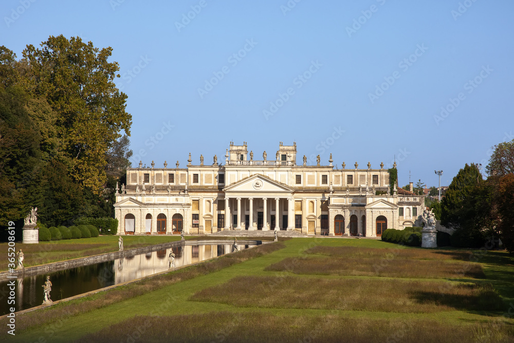 August 2019 - Italy - Venice - Stra - Villa Pisani, also called the National, is one of the most famous examples of Venetian villa on the Brenta Riviera
