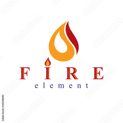 The power of burning flame,...