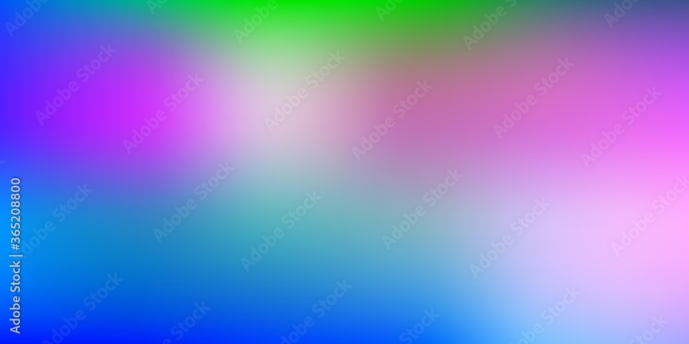 Fototapeta premium Light Blue, Red vector abstract blur pattern.