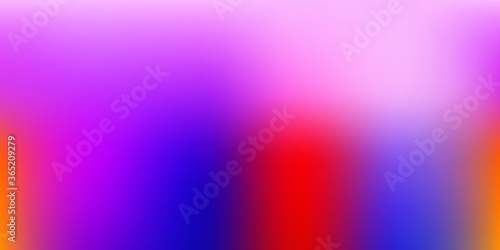 Dark Blue, Red vector gradient blur background.