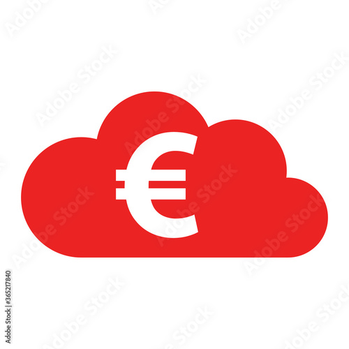 Euro und Wolke