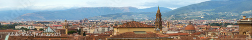 panoramic view of the Firenze of autumn