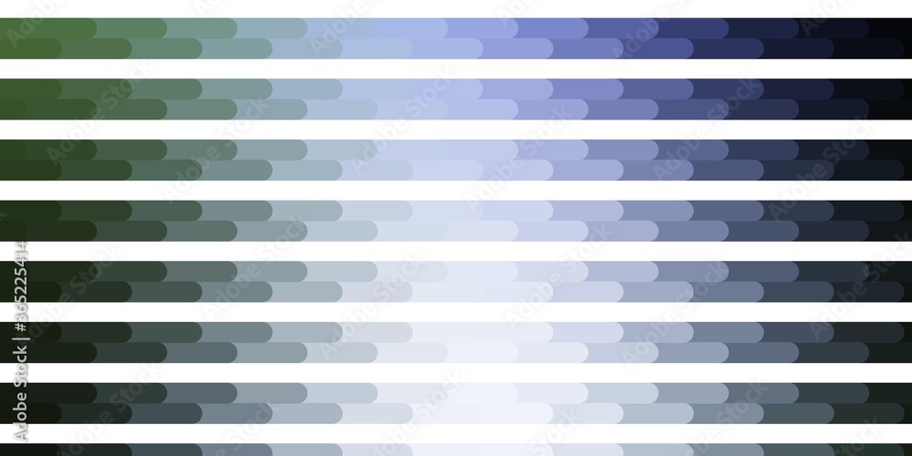 Light Blue, Green vector template with lines. Gradient illustration ...