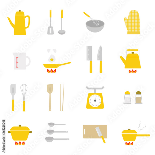 キッチンツール アイコン / vector eps