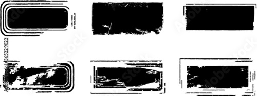 Grunge post Stamps Collection, Circles. Banners, Insignias , Logos, Icons, Labels and Badges Set . vector distress textures.blank shapes.