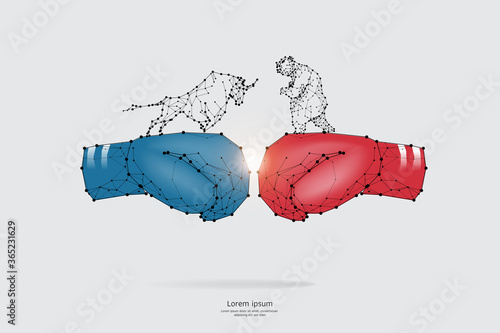concept of fighting.