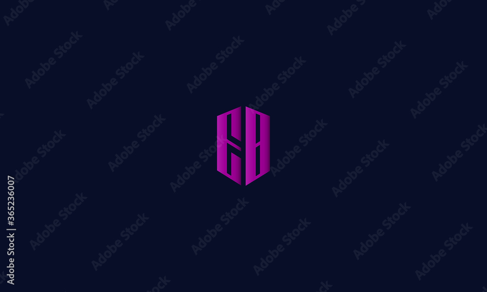 Abstract, minimal, simple and alphabet letters icon EB or BE logo Abstract, minimal, simple and alphabet letters icon EB or BE logo