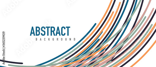 Аbstract moving colorful lines vector backgrounds for cover, placard, poster, banner or flyer