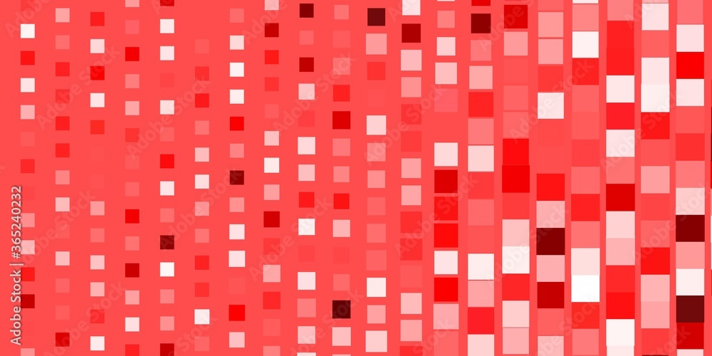 Fototapeta premium Dark Orange vector pattern in square style. Abstract gradient illustration with rectangles. Pattern for websites, landing pages.