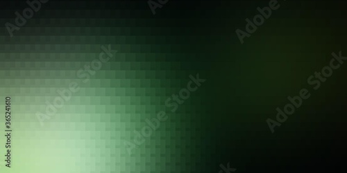 Light Green vector pattern in square style. Abstract gradient illustration with colorful rectangles. Design for your business promotion.