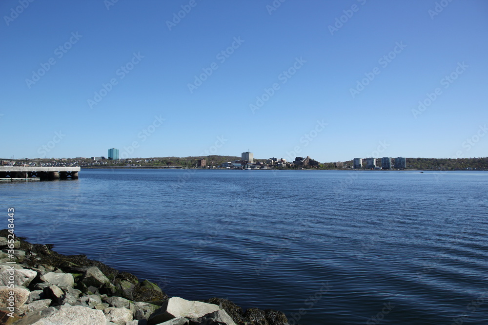Halifax Nova Scotia waterfront spring