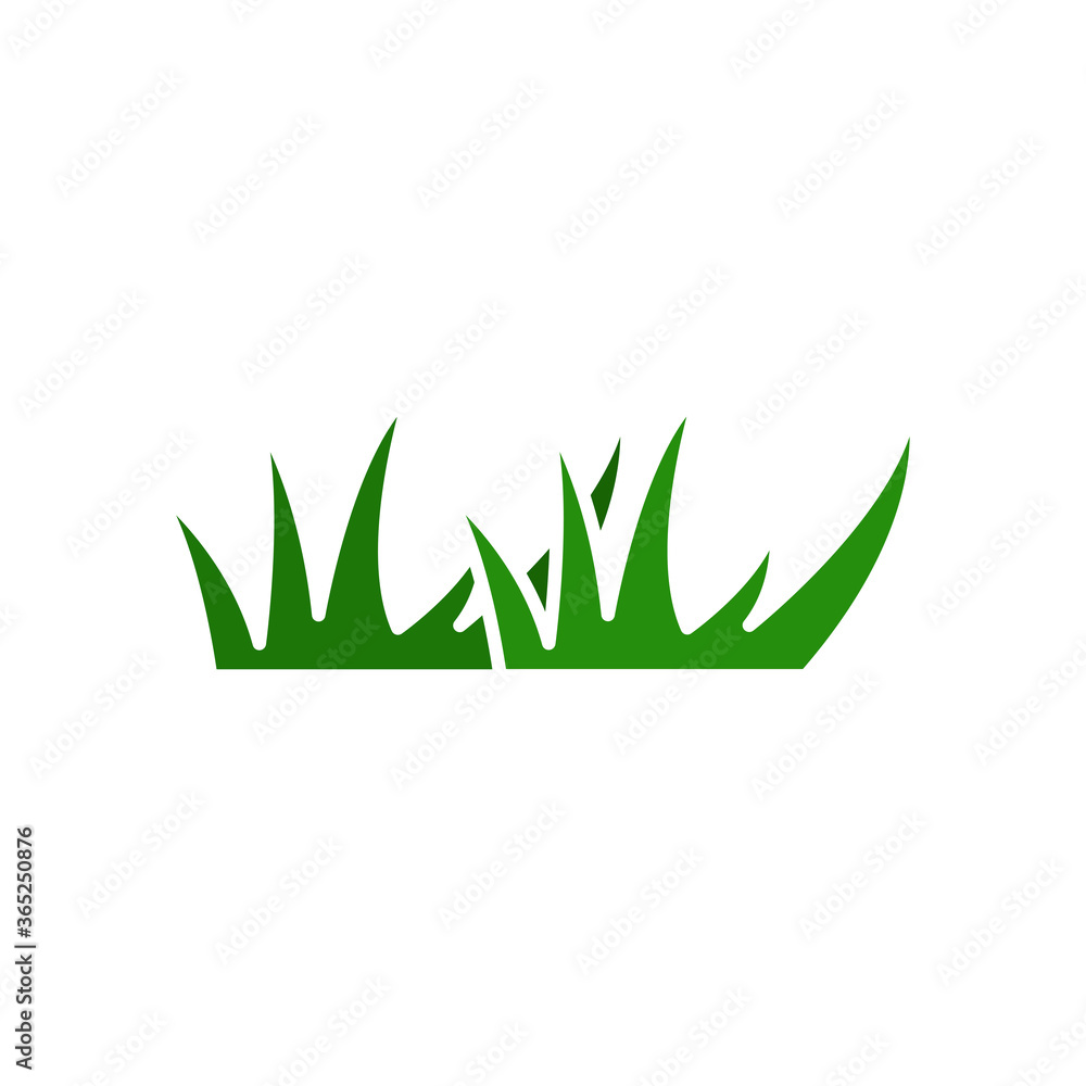 Green grass icon Green grass icon