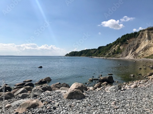 lake and mountains