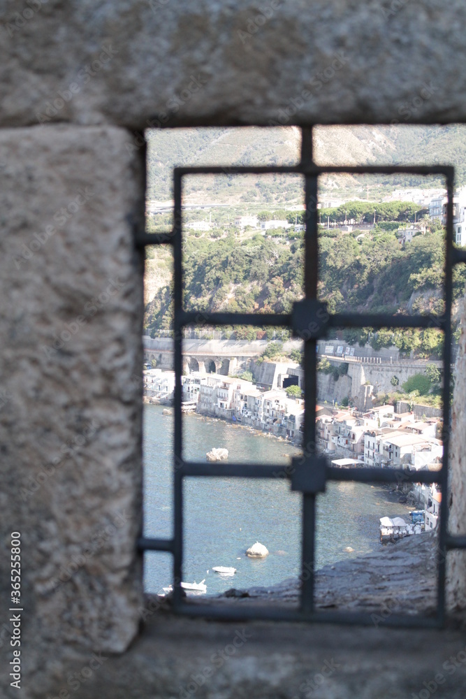 Naklejka premium view from the window