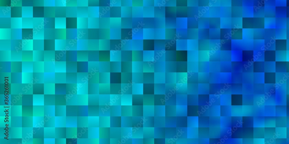 Light BLUE vector template with rectangles.