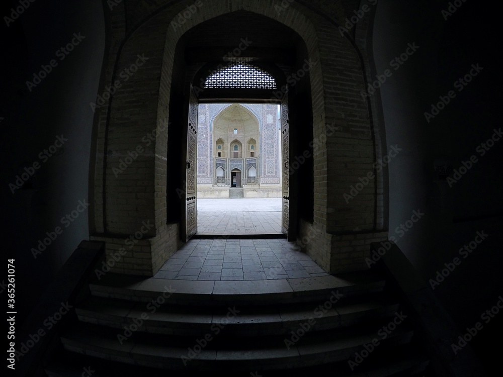 Fototapeta premium Uzbekistan, Old Bukhara city, beautiful street photography