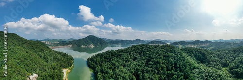 landscape of qingshan lake