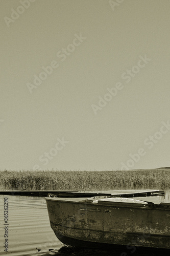 old wooden boat