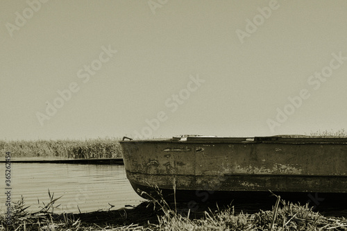 boat on the river