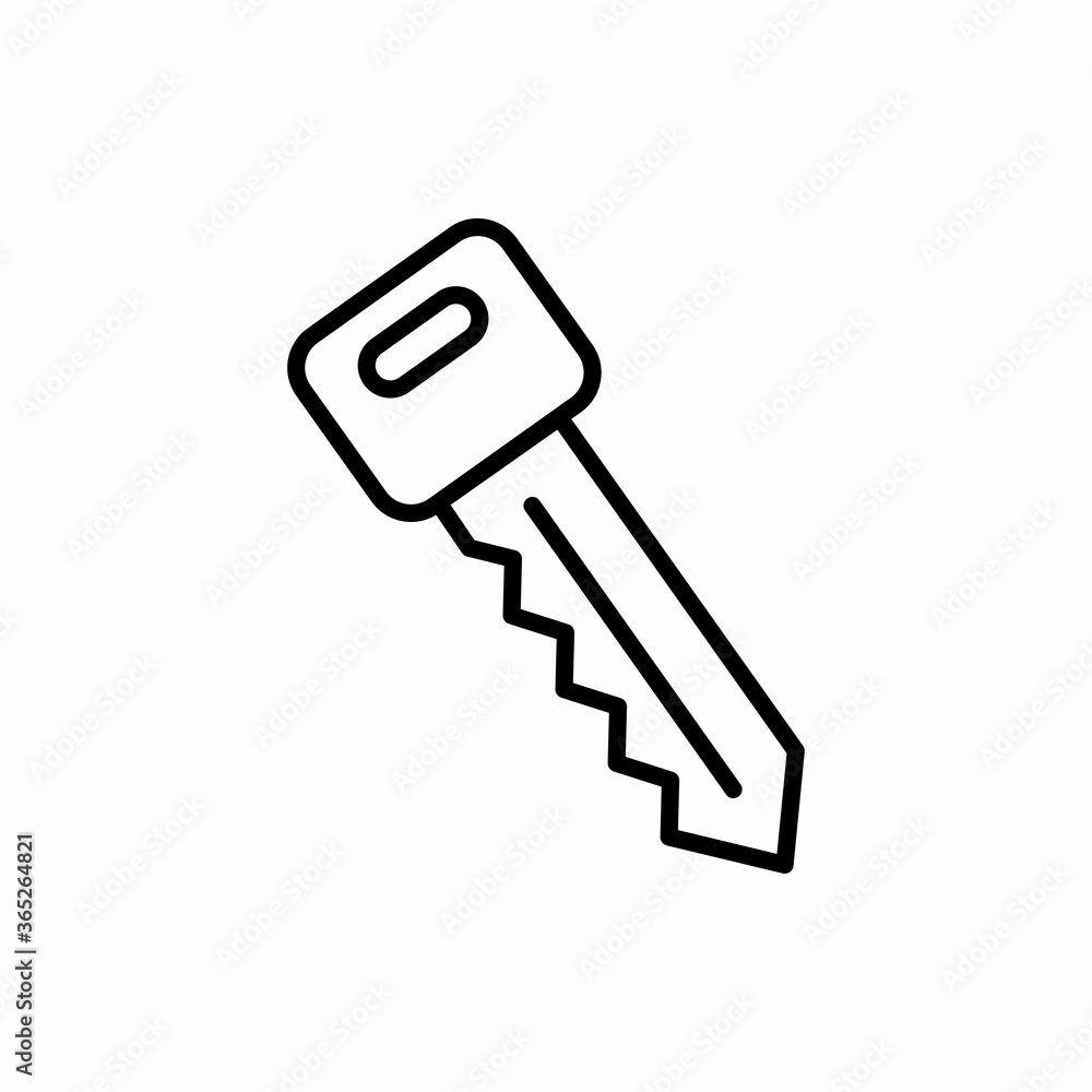Outline key icon.Key vector illustration. Symbol for web and mobile Outline key icon.Key vector illustration. Symbol for web and mobile