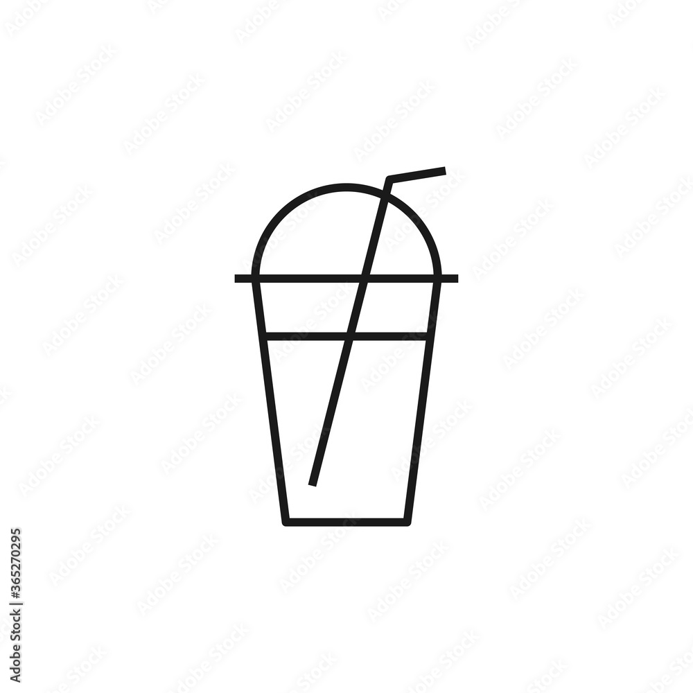 Frappe icon. Ice drink symbol modern, simple, vector, icon for website design, mobile app, ui. Vector Illustration Frappe icon. Ice drink symbol modern, simple, vector, icon for website design, mobile app, ui. Vector Illustration