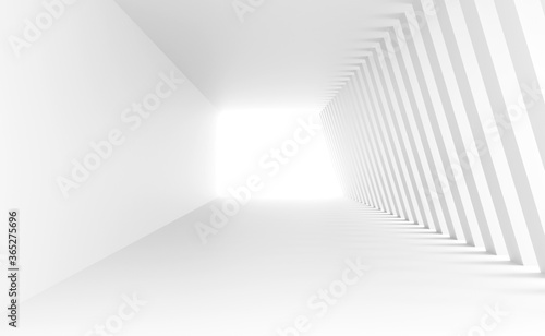 Abstract Architecture Background.3d Modern Rendering.