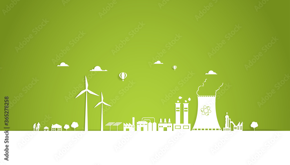 wind turbine concept. eco city using wind, solar and Wind turbine.
wind turbine concept. eco city using wind, solar and Wind turbine.
