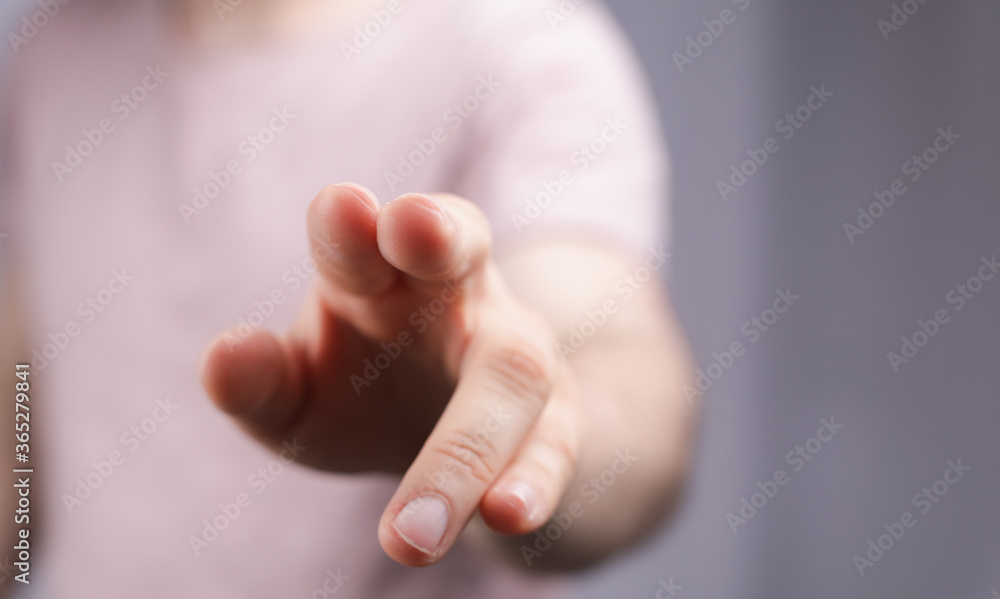 A man hand touching virtual screen, modern background concept , can put your text at the finger, copy space. A man hand touching virtual screen, modern background concept , can put your text at the finger, copy space.