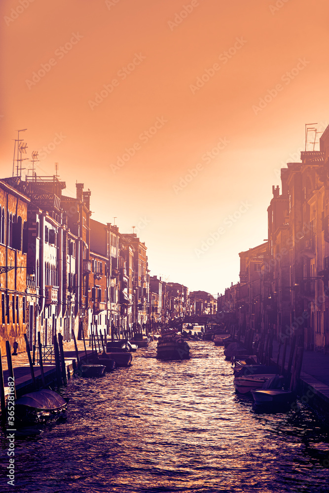 Deserted Venice at Sunrise