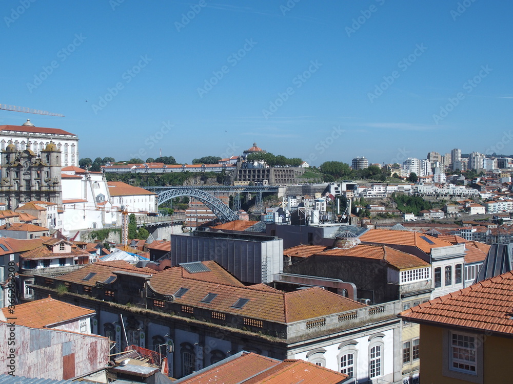 Blick auf Porto Portugal  Panoramic view of Porto Portugal