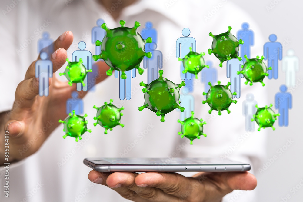 epidemic coronavirus 2019-nCoV 3d (2019-nCoV). . epidemic coronavirus 2019-nCoV 3d (2019-nCoV). .