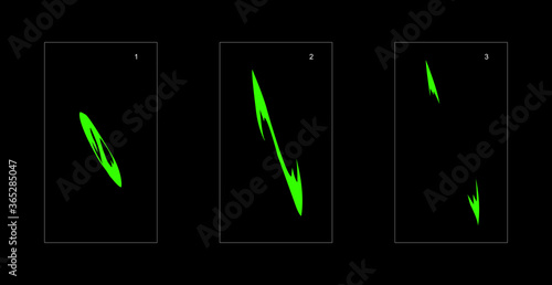 Shine liquid effect. Liquid explosion animation effect. Animation Sprite sheet for games, cartoon or animation. vector style animation effect 1539.