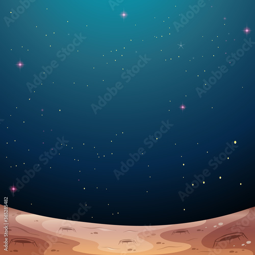 A galaxy space theme background