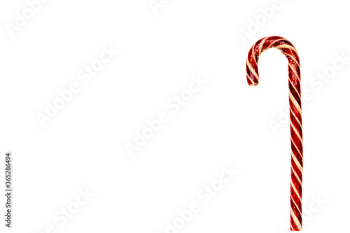 crhistmas tree decoration and white background