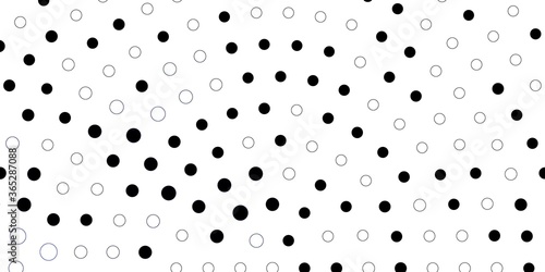 Dark BLUE vector layout with circle shapes. Abstract illustration with colorful spots in nature style. Pattern for wallpapers, curtains.
