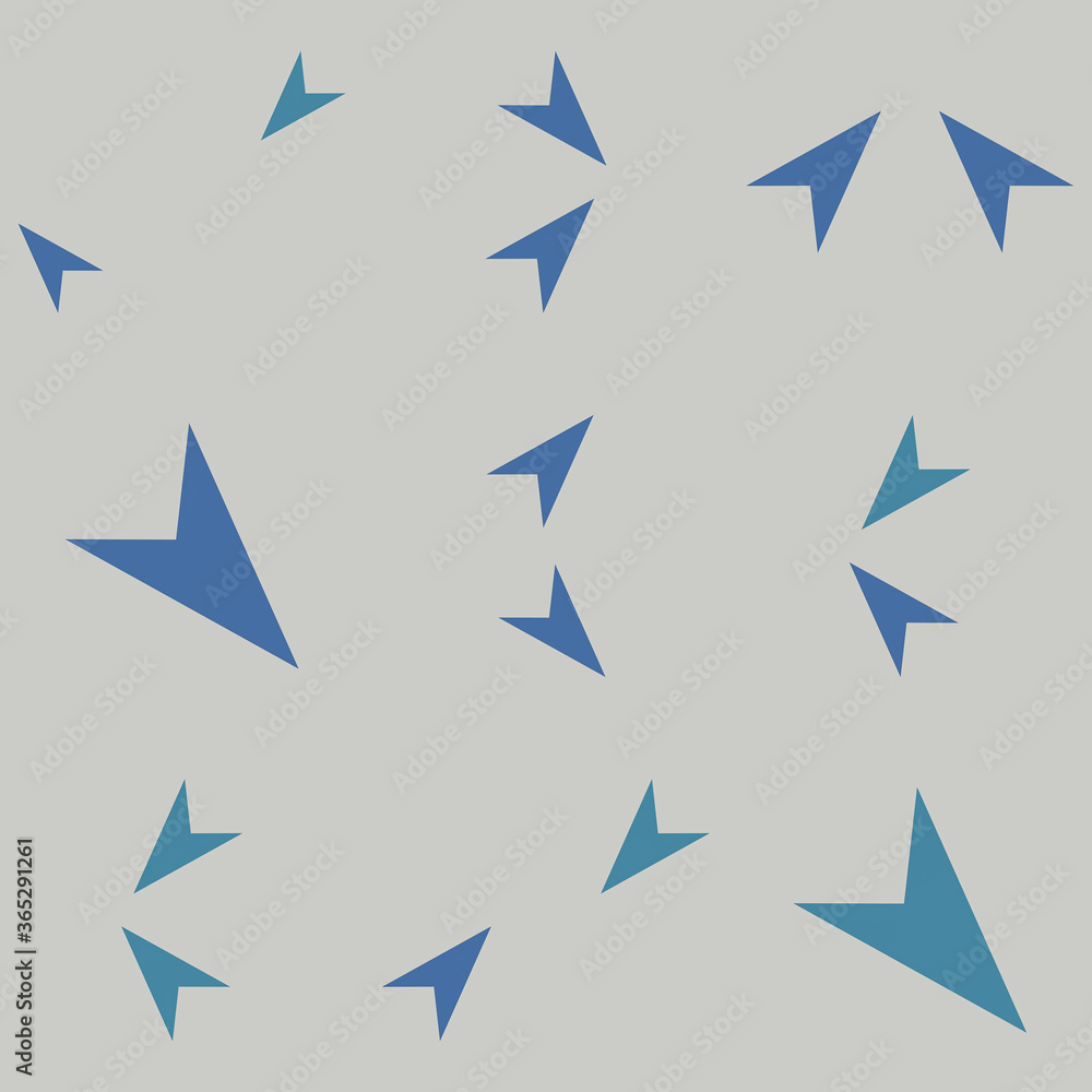set of blue arrows set of blue arrows