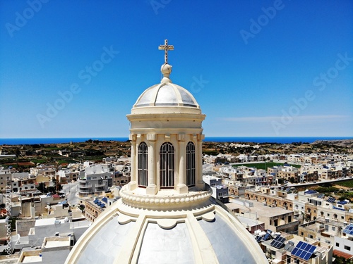 Malta from above. New point of vief for your eyes. Beautiful and Unique place named Malta. For rest, exploring and adventure. Must see for everyone. Europe, island in Mediterian Sea. photo