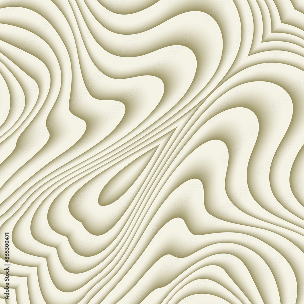 Vector paper cut waves modern background. Vector paper cut waves modern background.