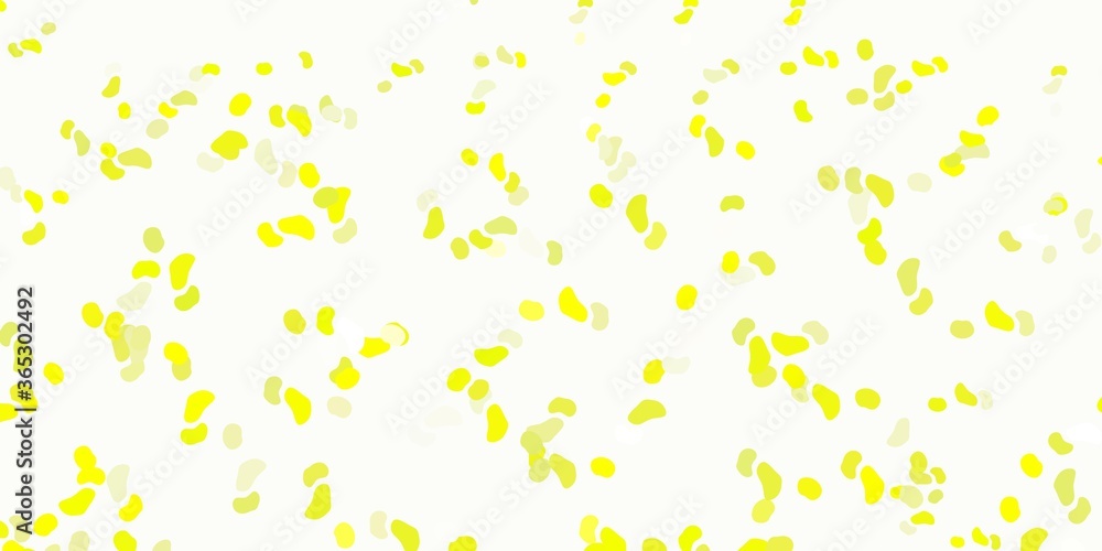 Light green, yellow vector background with random forms. Light green, yellow vector background with random forms.