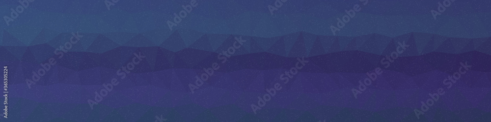 Galaxy Blue color Abstract color Low-Polygones Generative Art background illustration